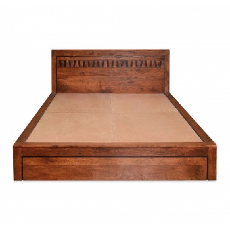 Amelia Solid Wood Queen Size Bed